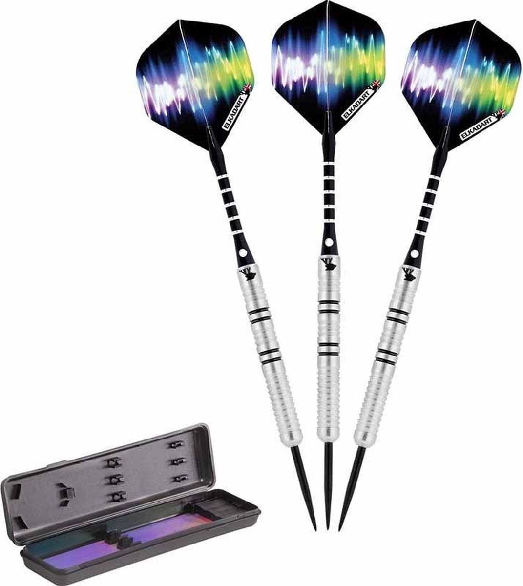 ABC Darts Elkadart Ultra Sonic Dartpijlen - 21 gram - Zilver