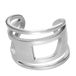 Diesel Ovale D Logo Unisex roestvrij stalen ringen met verstelbare of toggle sluiting