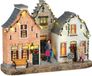Luville 2026 Luville - Street Huis Groen/Wit/Zwart/Bruin/Rood Hout/Stof/Kunststof 19 cm