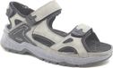 Allrounder Mephisto Allrounder Sandalen Honduras Fallen Rock Grijs Verwisselbaar Voetbed