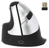 Merkloos R-Go HE Ergonomische Muis, Verticale Muis, Medium, Linkshandig, Zwart