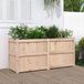 Maison Exclusive Jardinière 150x50x70 cm, bois massif, pin