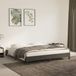 Maison Exclusive - Cadre de lit sans matelas, gris foncé, 160x200 cm, velours