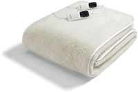 Imetec Merino wol onderdeken Dubbel bed met 2 schakelaars