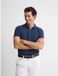 Silbon 1011002094 Classic Polo à manches courtes Bleu L Homme