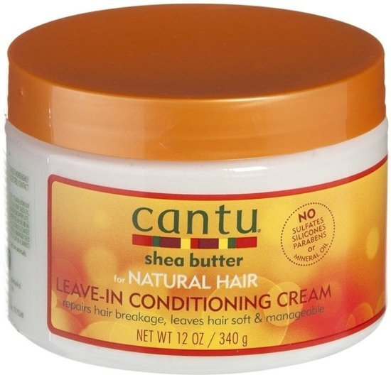 Cantu for Natural Hair Leave-In Conditioning Cream-Leave in Conditioner-Krullend Haar-340 gr
