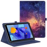 FINTIE Universele 10,1 inch tablethoes, meerhoekig, foliohoes met documentvak, elastische clip voor alle tablets van 9-10 inch, compatibel met Samsung/Lenovo/Huawei/TECLAST/Fusion 5, Galaxy