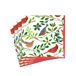 Songbirds and Holly Paper Cocktail Napkins in Wit - 20 Per Pakket