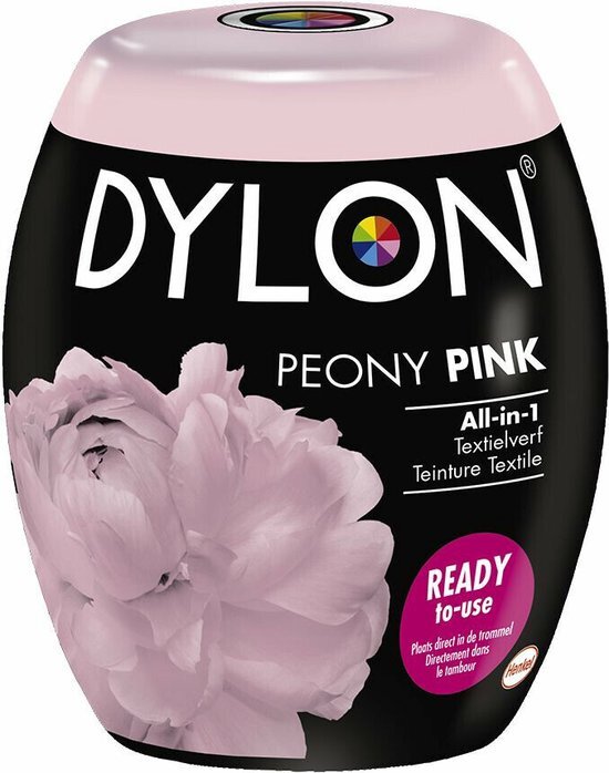 Dylon Textielverf Machine Peony Pink