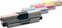 ABC Set 4x Huismerk Toner Cartridge Compatibel met Oki C332 C332DN MC363 MC363DN MC363N (46508713 46508714 46508715 46508716)