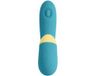 S Pleasures Blizzard Suction Dual Massager Turquoise