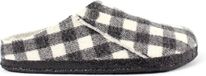 Birkenstock Zermatt Plaid pantoufles narrow blanc noir uni (s) (1017545)