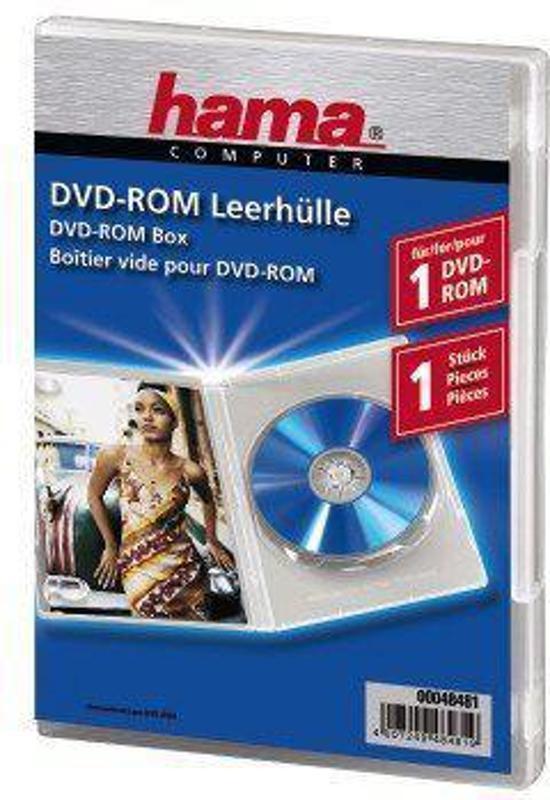 Hama Dvd Hoes met Folie - Transparant