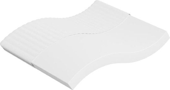 vidaXL Schuimmatras middelzacht 160x200 cm