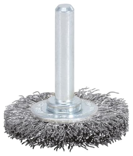 KS Tools roestvrij stalen draadborstel schijf 0.3mm, Ø 60mm