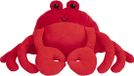 Nature Planet Pluche dieren knuffel Krab - rood - 40 cm