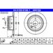ATE Lot De 2 Disques De Frein 24.0109-0166.1 Nissan 43206-em10a D3206-em10a