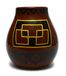Mate Green Kalebasse voor Yerba Mate, bruin zwart geel, 350 ml