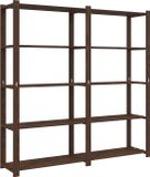 vidaXL Opbergrek - 5-laags - 170x38x170 cm - Massief Grenenhout - Bruin