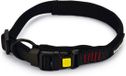Beeztees Parinca Hondenhalsband Nylon - Zwart 45-50 cm x 25 mm