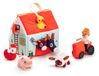 Ferme jeu avec 8 pièces, 6 animaux, un tracteur, un fermier, convient aux enfants à partir de 18 mois