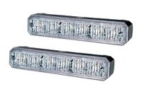 HELLA 2XD 014 560-401 LED-Flitslamp - BST - 12/24V - Geel - Opbouw/Schroefaansluiting - Kabel: 860mm - Set