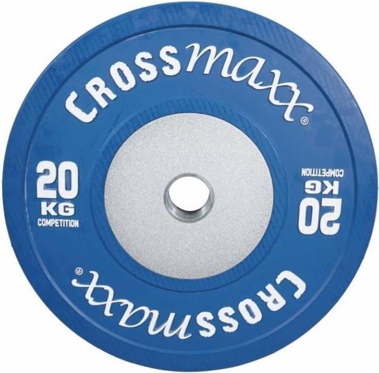 Lifemaxx Crossmaxx Competition Bumper Plate - 50 mm - 20 kg