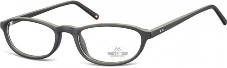 Montana leesbril HMR57 matzwart sterkte +2.00