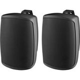 Monacor WALL-06T/SW PA-haut-parleur mural 4 W Noir 1 pièce(s)