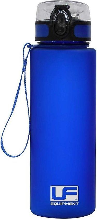 UFE Urban Fitness Flow Flip Lid Waterfles 700ml Oceaan Blauw
