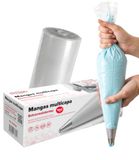 dekora - 100 professionele wegwerpspuitzakken, 55 cm, 80 micron