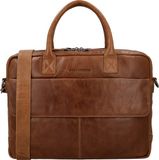 Hide & Stitches MicMacbags Porto Laptop/ Business tas - Bruin - 8717924199544