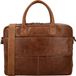 Hide & Stitches MicMacbags Porto Laptop/ Business tas - Bruin - 8717924199544