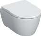 Geberit Icon Wandclosetpack - Compact - 49cm - Rimfree - Softclose - White