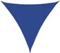 vidaXL Zonnezeil 160 g/m² driehoekig 4,5x4,5x4,5 m HDPE blauw