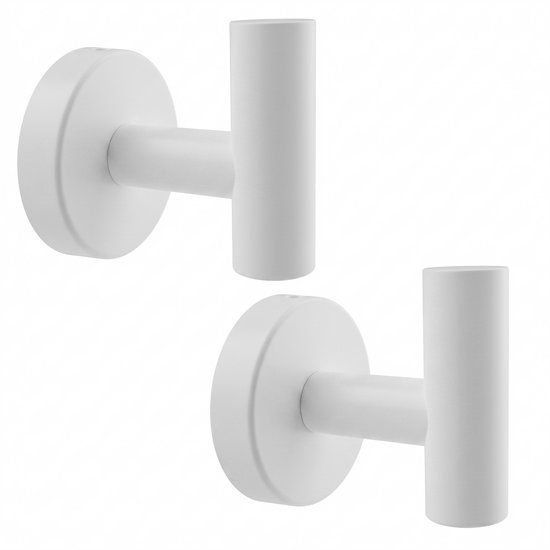 EAVY - Handdoekhaak set van 2 - Wit