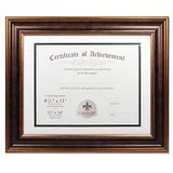11x14 Lawrence Frames 11x14 Dubbel Gebruik Bronzen Kralen Document Frame