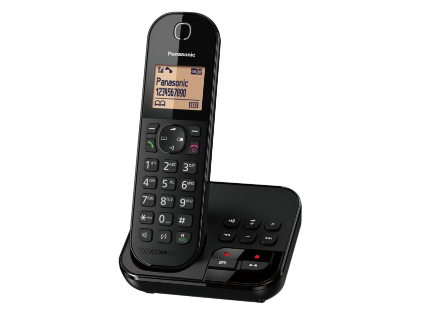 Panasonic KX-TGC420FRB - DECT telefoon - Nummerherkenning - Zwart