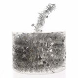Decoris Guirlande de Noël - 10 pièces - argent - 700 cm