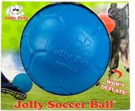 Jolly Pets Jolly Soccer Ball - Ø15 cm - Lichtblauw