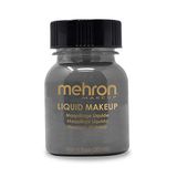 Mehron - Vloeibare Schmink op Waterbasis - Monster Grijs - 30 ml