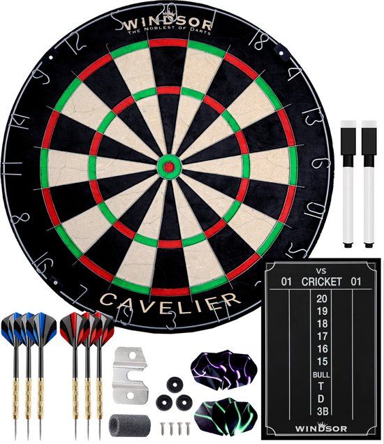 Windsor Dartbord met Dartpijlen