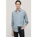 John Varvatos Chemise ajustée à plusieurs boutons Bleu Pierre