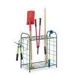 Relaxdays tuingereedschapsrek - tuingereedschap opbergen - gereedschapsrek tuin organizer