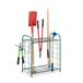 Relaxdays tuingereedschapsrek - tuingereedschap opbergen - gereedschapsrek tuin organizer