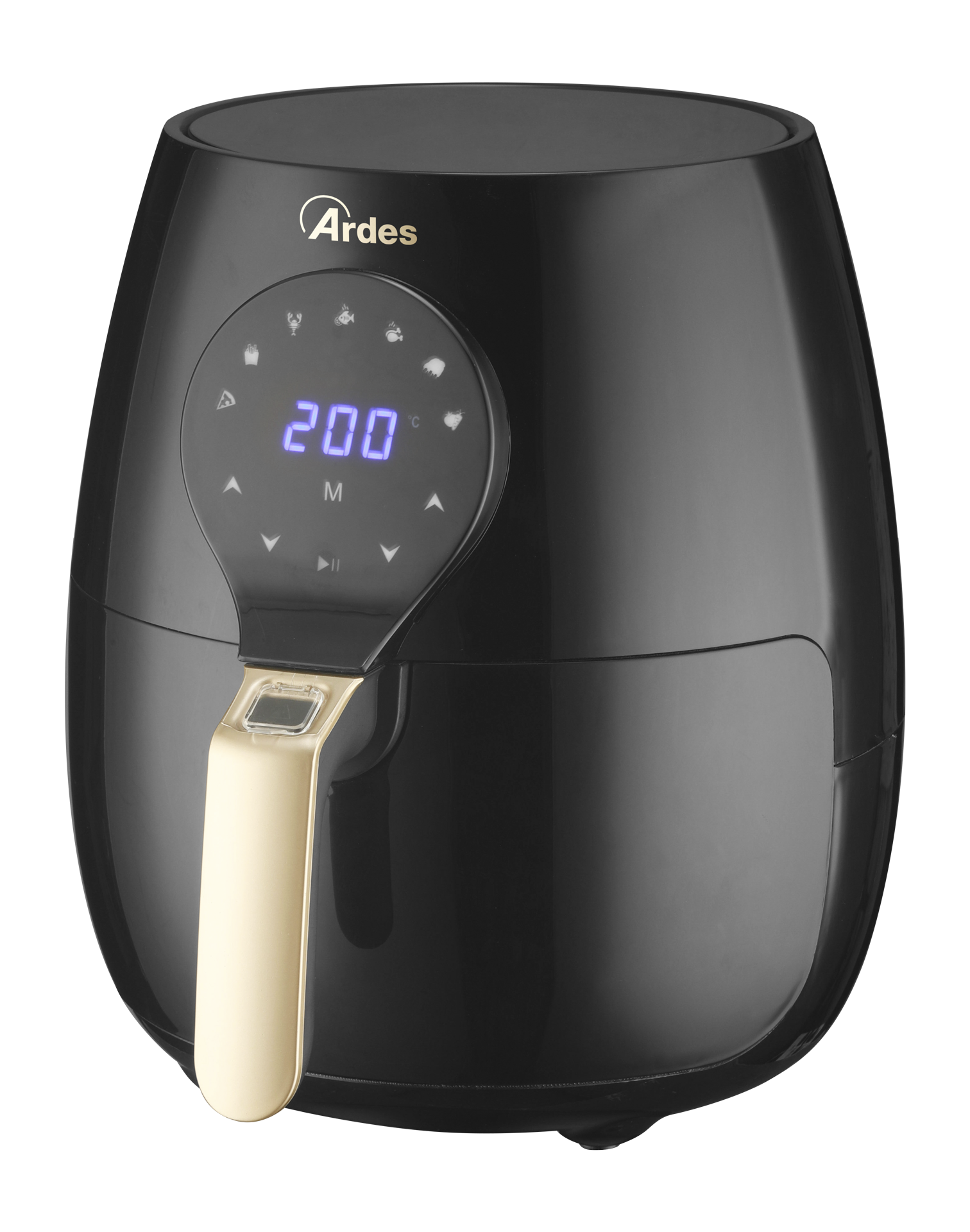 Ardes Eldorada Maxi - Heteluchtfriteuse - 5.0 liter - 1450W - Zwart