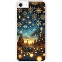 Apple iPhone 8 Kerstmagie Siliconen hoesje