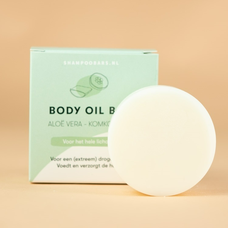 Body Oil Bar Aloë Vera en Komkommer