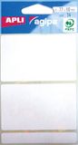 Agipa witte etiketten 50 x 77 mm