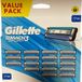 Gillette Mach3 17 Scheermesjes Value Pack sport